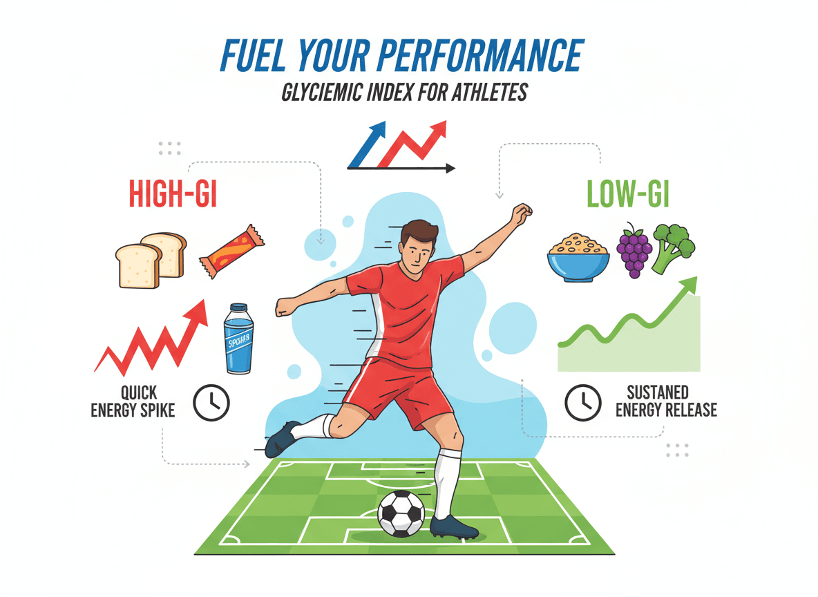 Glycemic response — different carbohydrate sources